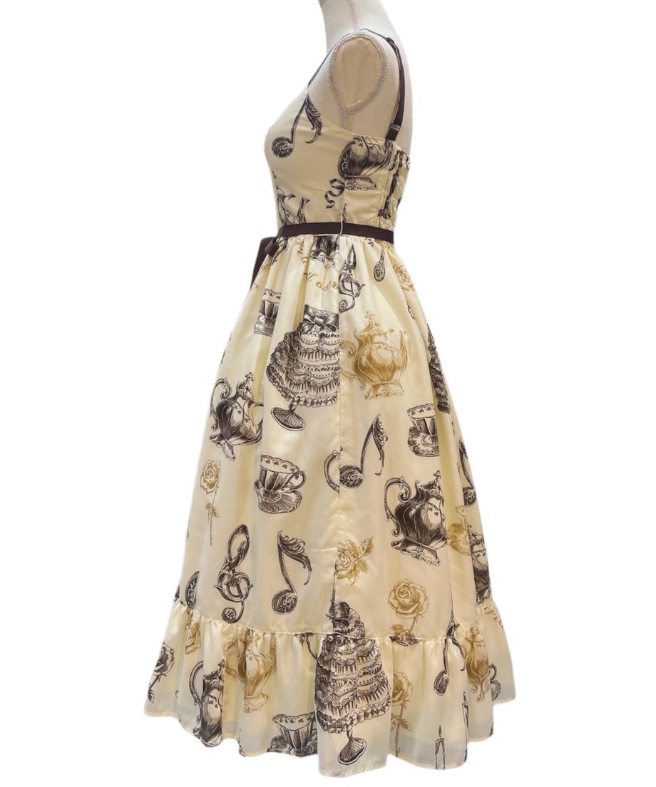 Little banquet Jumper Skirt | Perla nell' ostrica | Wunderwelt