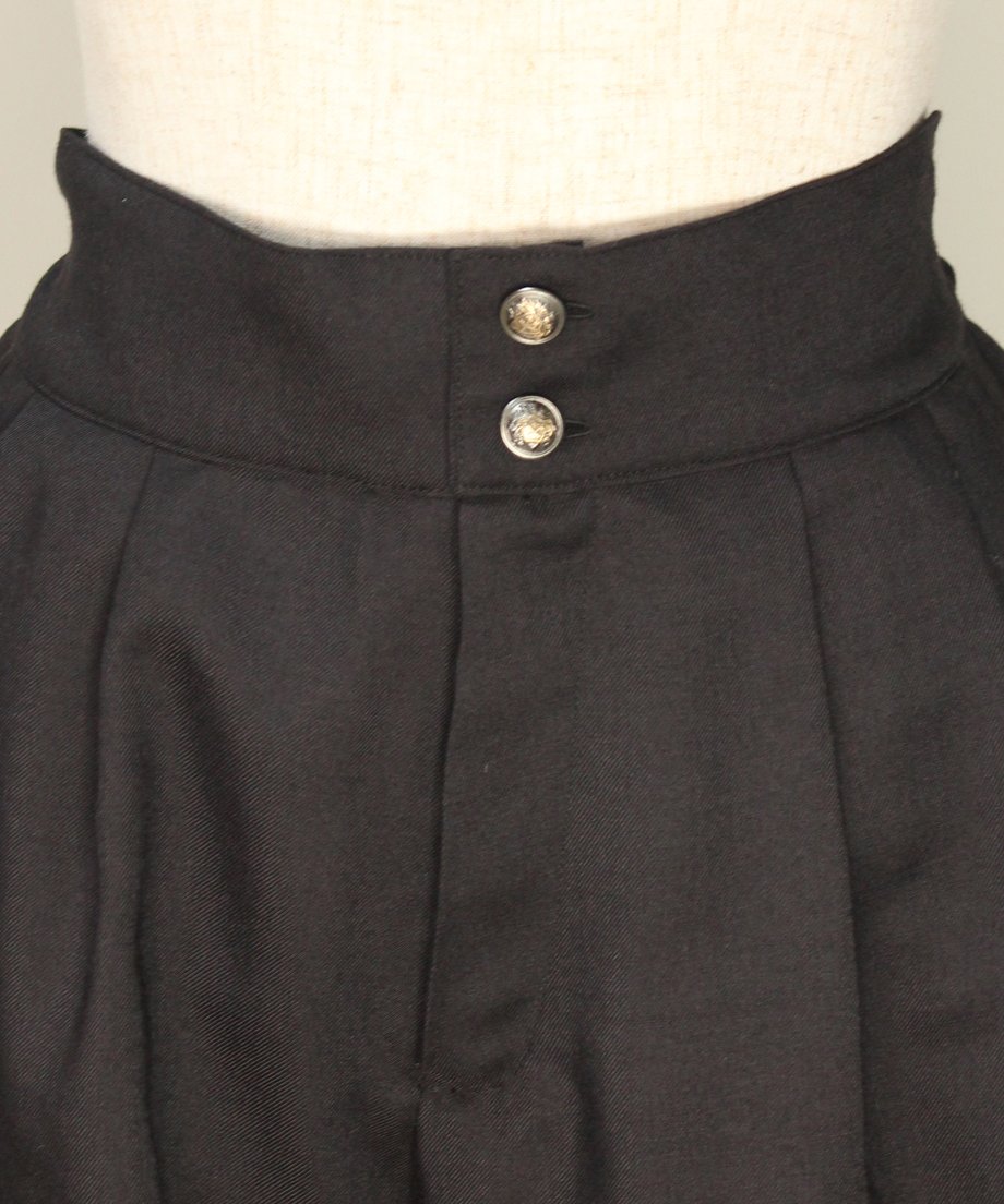 HERHUM ハーハム ふわふわカボチャパンツロング 黒 ふわふわカボチャパンツロング | HERHUM | ロリータ ゴスロリ ゴシック