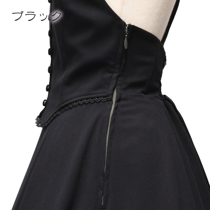 Sheglit シェグリット Beatrix ジャンパースカート 黒　M Beatrix ジャンパースカート【クーポン対象外】 | Sheglit | ロリータ