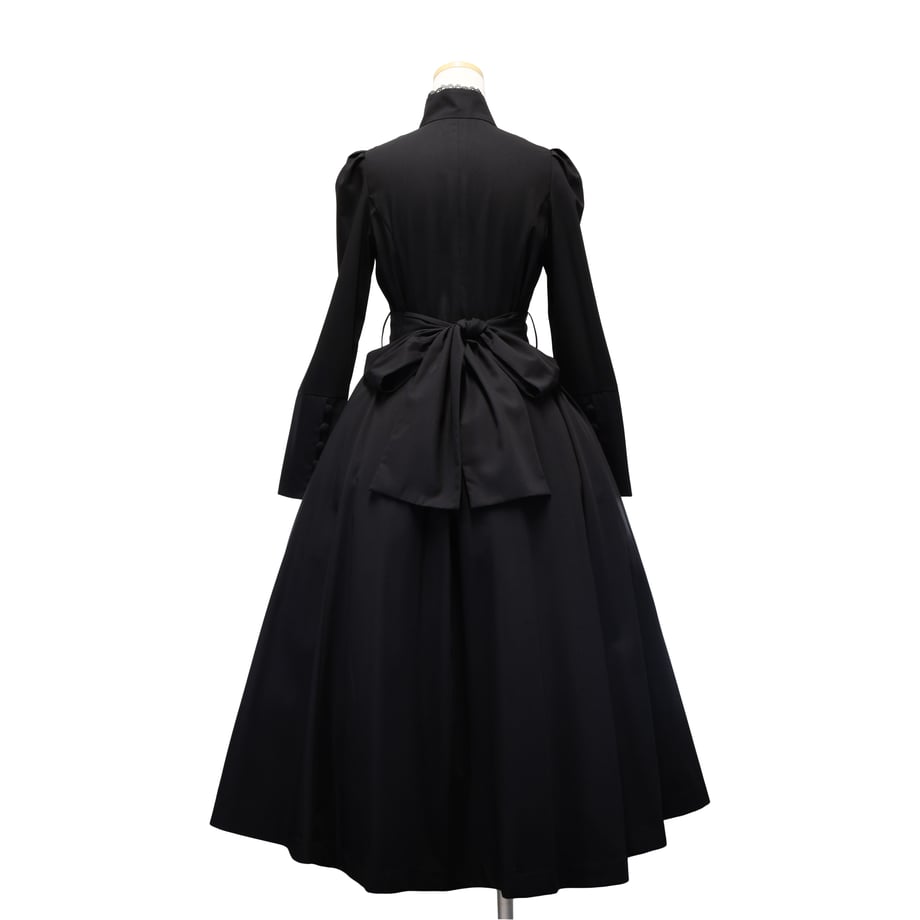 Sheglit バッスルワンピース 黒 ゴスロリ ロリータ パニエ ロリィタ Victorian バッスルワンピース【クーポン対象外】 | Sheglit