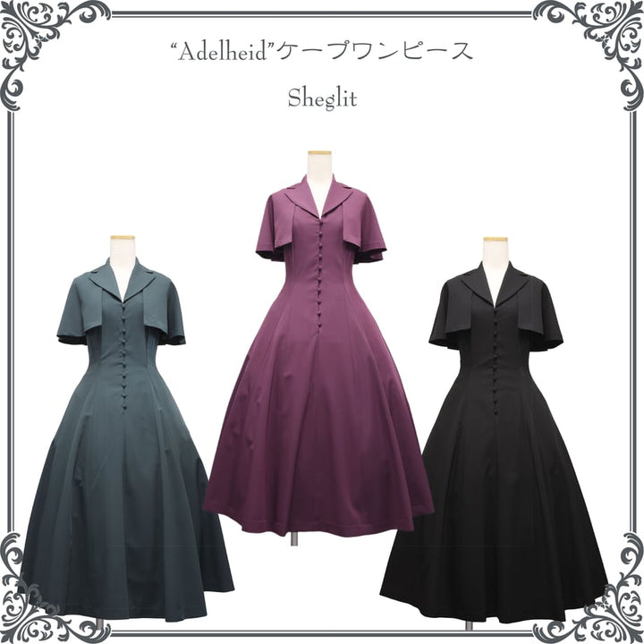 Adelheid ケープワンピース【クーポン対象外】 | Sheglit