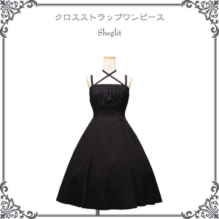 Cross Strap Dress | Sheglit | Wunderwelt Fleur - Online Boutique
