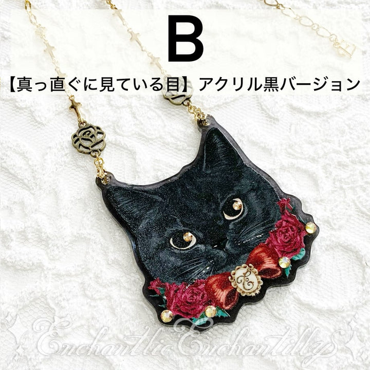 黒猫のローズちゃん ネックレス | Enchantlic Enchantilly | ロリータ