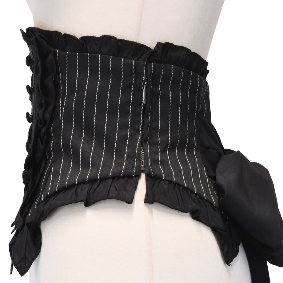 Nightmare Striped Corset | Sheglit | Wunderwelt Fleur - Online