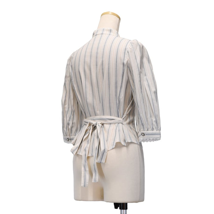 Classical Puff Blouse / Striped | Sheglit | Wunderwelt Fleur