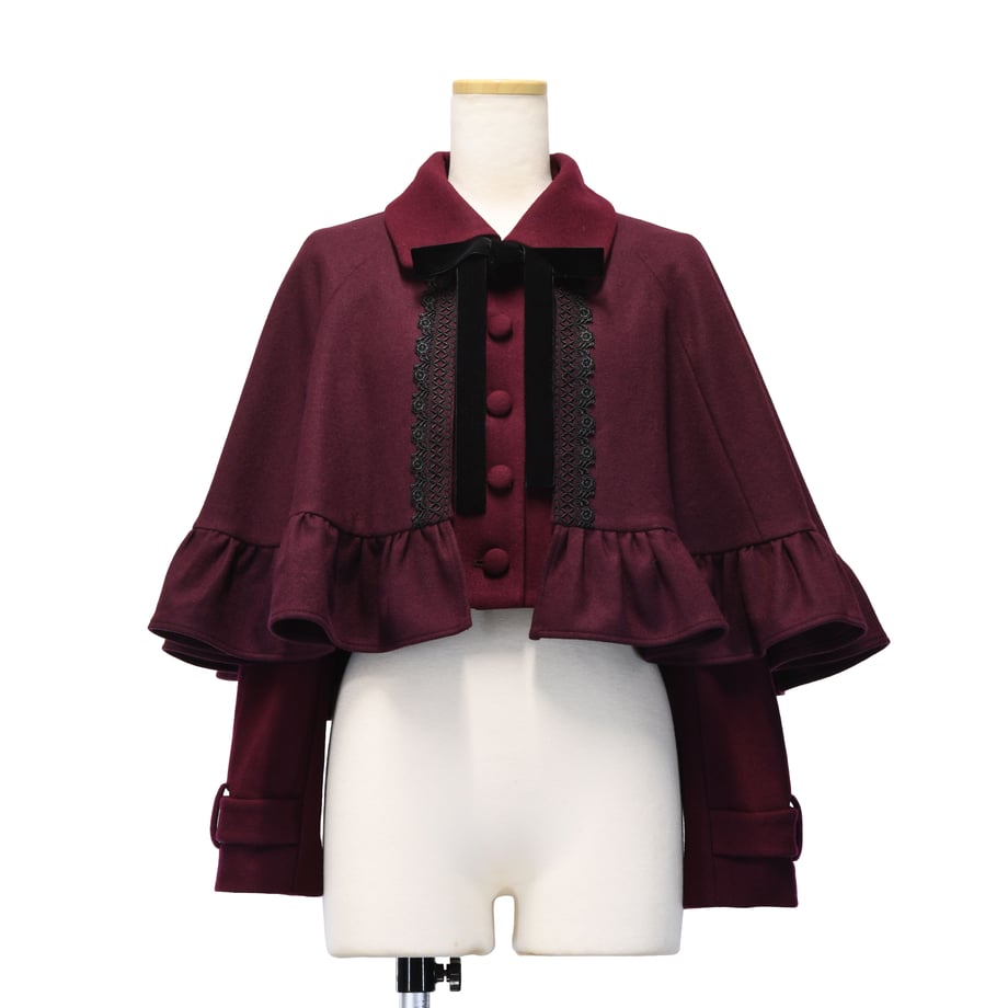 Sheglit ケープ クラシカルテーラードケープ | Sheglit | ロリータ ゴスロリ