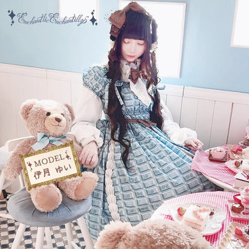 【yuyu♡】ゴスロリ・ロリータドレス Ｍサイズ yuyu♡】ゴスロリ・ロリータドレス Mサイズ 白糖少女】ゴスロリ