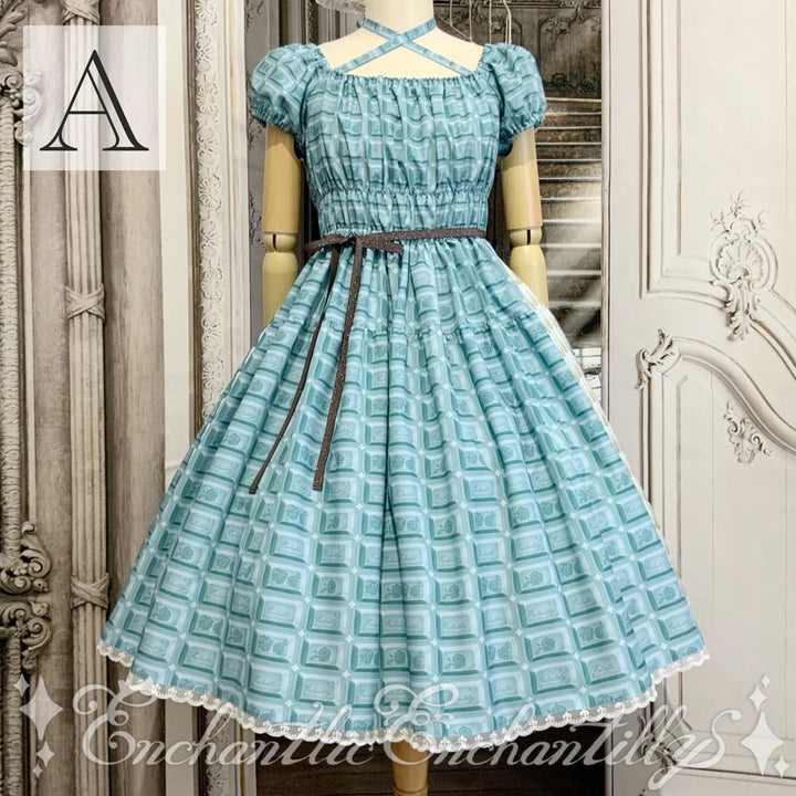 アンシャンテリー チョコレート ワンピース | Enchantlic Enchantilly