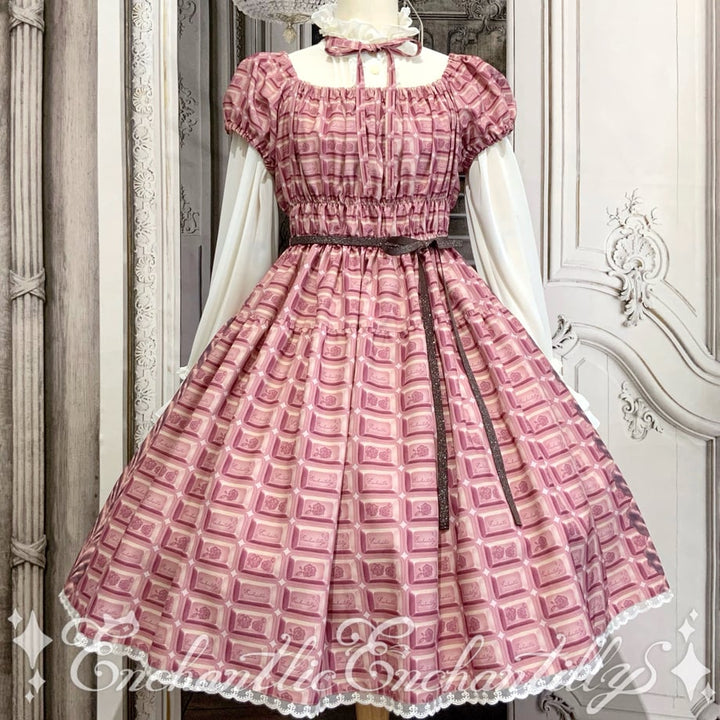 アンシャンテリー チョコレート ワンピース | Enchantlic Enchantilly