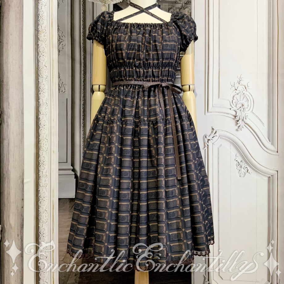 アンシャンテリー チョコレート ワンピース | Enchantlic Enchantilly