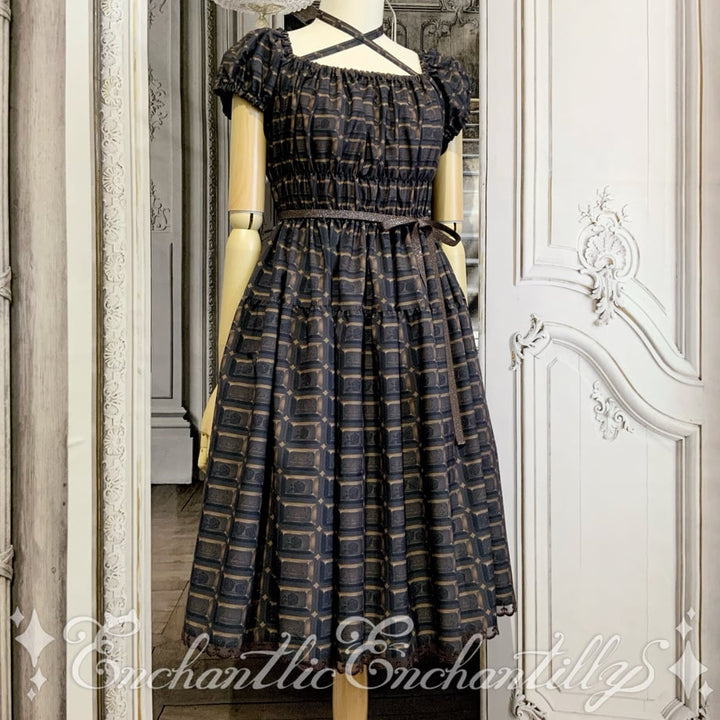 アンシャンテリー チョコレート ワンピース | Enchantlic Enchantilly