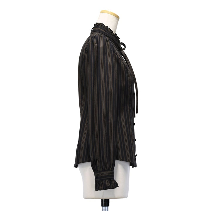 クラシカルストライプブラウス | Sheglit | ロリータ ゴスロリ