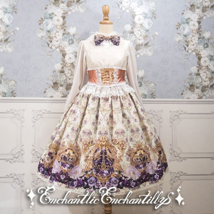 アンシャンテリックアンシャンテリー　すみれ姫の王冠スカート すみれ姫の王冠スカート | Enchantlic Enchantilly | ロリータ