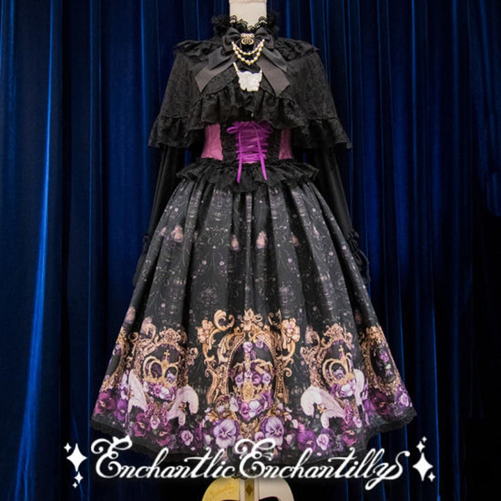 アンシャンテリックアンシャンテリー　すみれ姫の王冠スカート すみれ姫の王冠スカート | Enchantlic Enchantilly | ロリータ