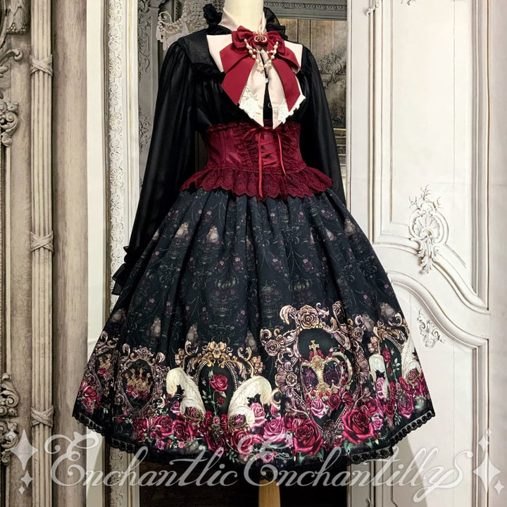 薔薇姫の王冠 スカート | Enchantlic Enchantilly | ロリータ ゴスロリ