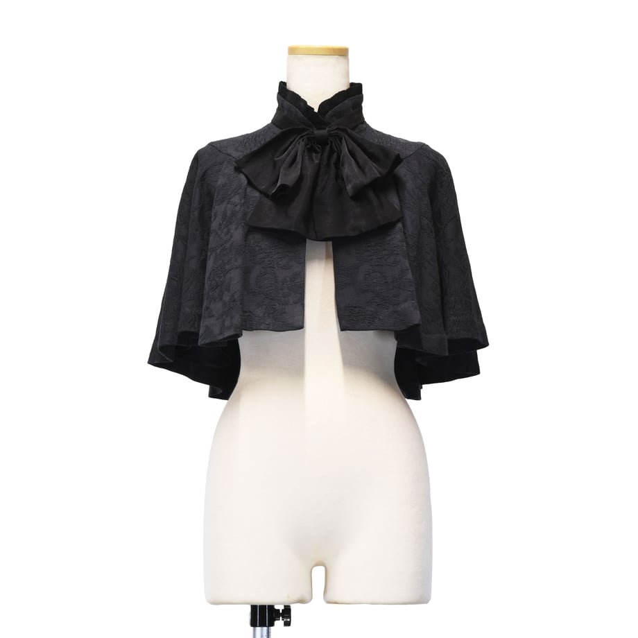 Roxanne ジャガードリボンケープ | Sheglit | ロリータ ゴスロリ