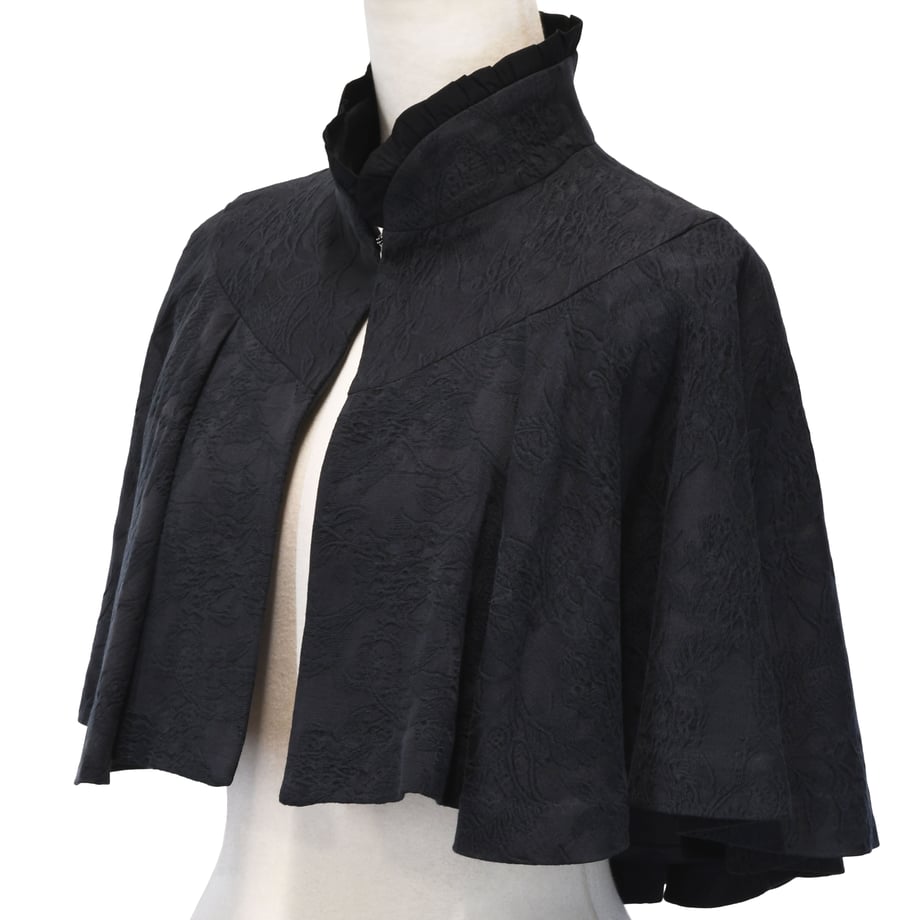 Roxanne ジャガードリボンケープ | Sheglit | ロリータ ゴスロリ