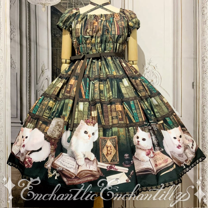 Queen Cat 〜秘密の書斎〜 ワンピース (クラシックブラック)【クーポン