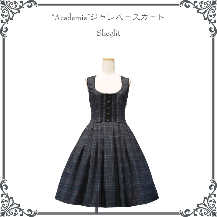 SARAHWEAR リバテイ ワンピース チャールストン・ポージー Academia ジャンパースカート【クーポン対象外】 | Sheglit