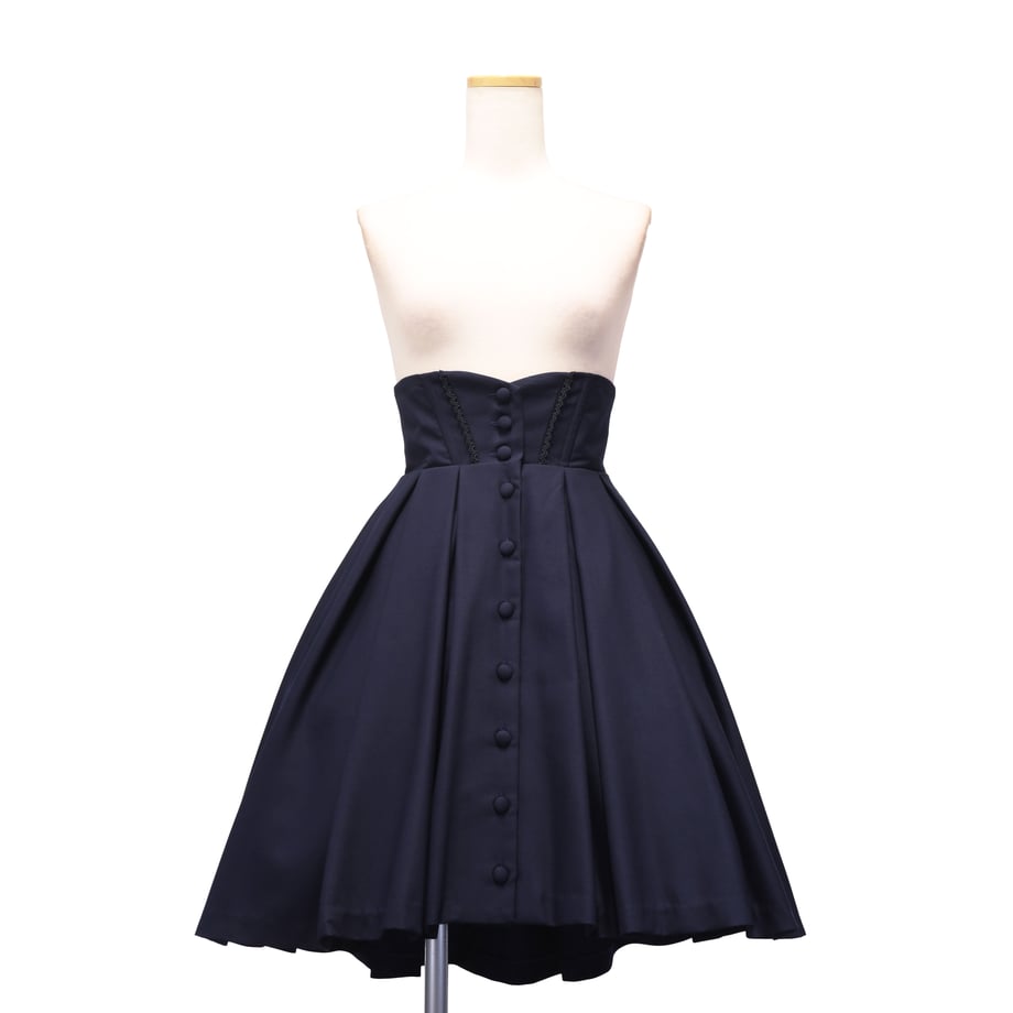 【完売品】Sheglit　シェグリット　ハイウエストタックスカート　コルセット 完売品】Sheglit シェグリット ハイウエストタックスカート