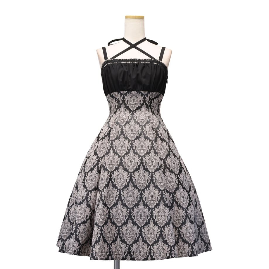 Victorian Cross Strap Dress | Sheglit | Wunderwelt Fleur - Online