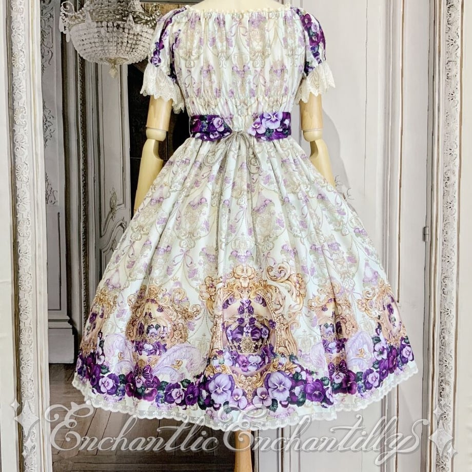 おまけ付き　限定仕様　アンシャンテリックアンシャンテリー　すみれ姫の王冠ワンピ fit_cover_w_920_h_920_12_73374