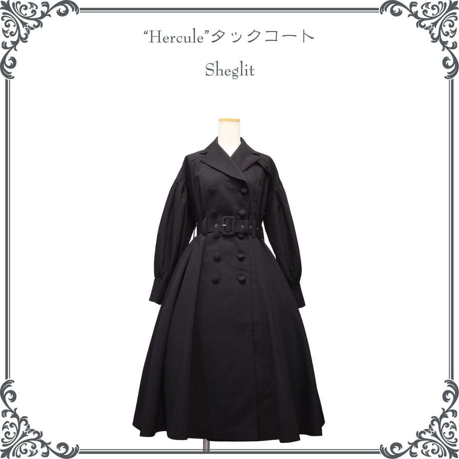 【Sheglit / シェグリット】Hercule タックコート Hercule タックコート【クーポン対象外】 | Sheglit | ロリータ