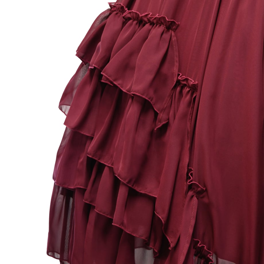 アシンメトリーフリルスカート | Sheglit | ロリータ ゴスロリ