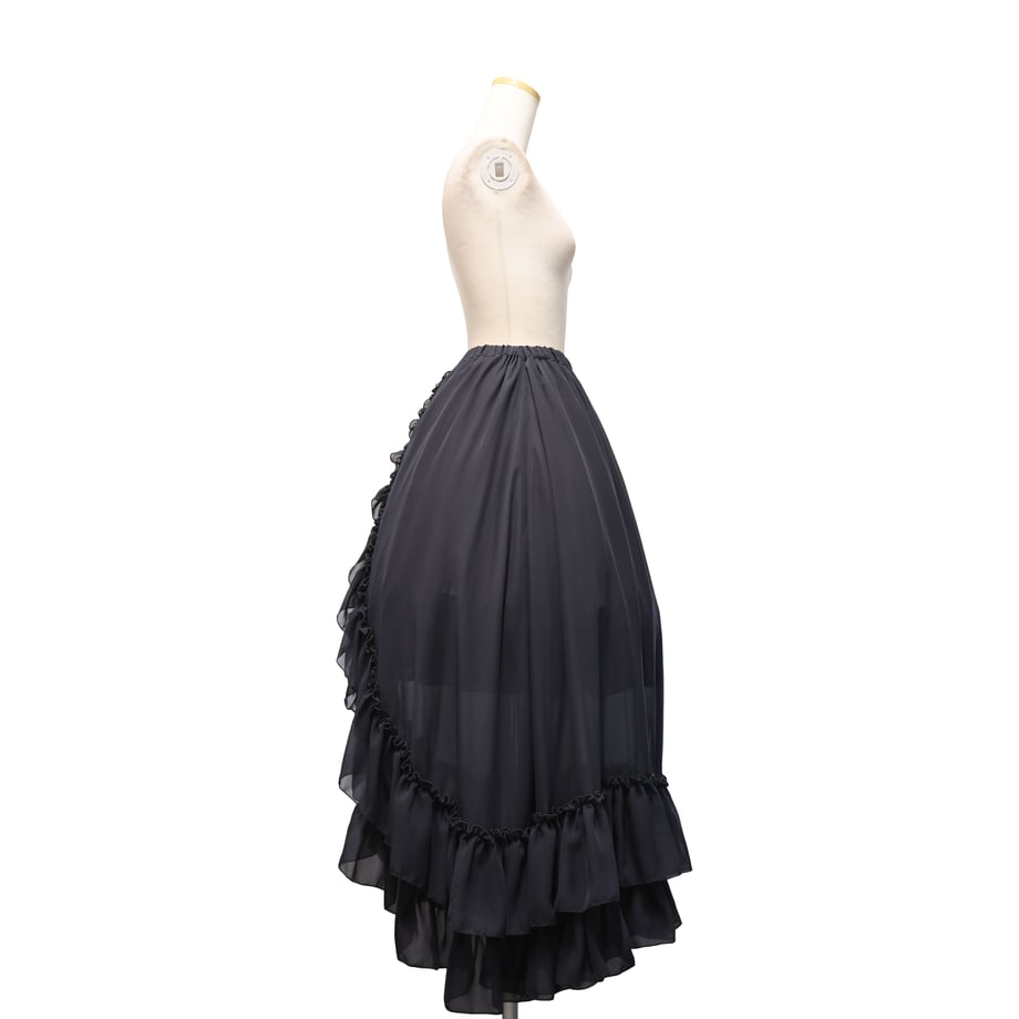 Sheglit Empress ロングフリルスカート Flowing ロングフリルスカート | Sheglit | ロリータ ゴスロリ