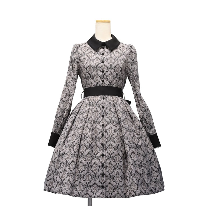 ジャガードタックワンピース | Sheglit | ロリータ ゴスロリ ゴシック