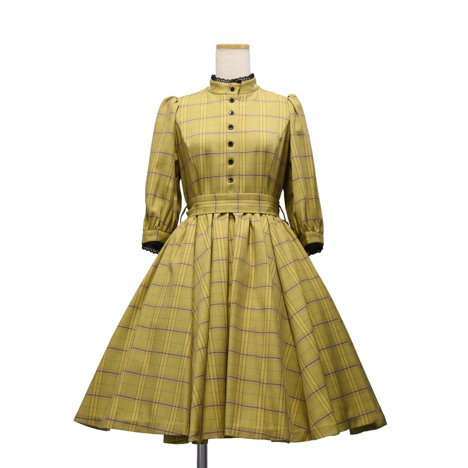 sheglit　クラシカルチェックワンピース USED】【Mサイズ】チェッククラシカルワンピース | Sheglit | ロリータ