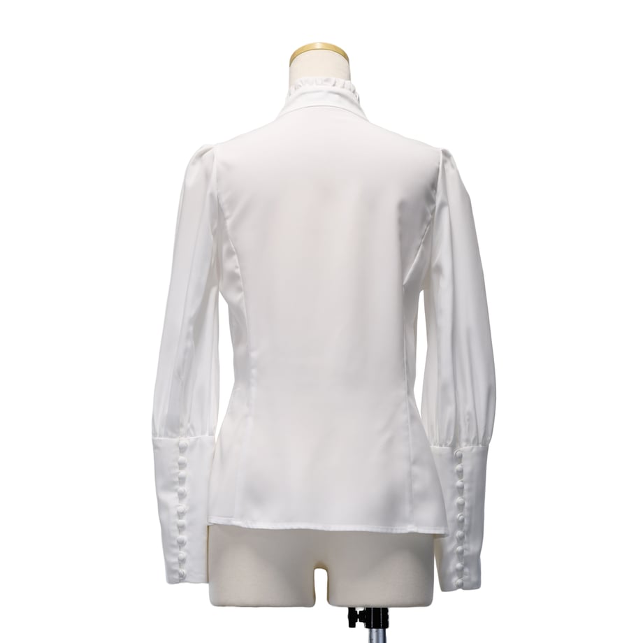 Sheglit○睡蓮のフレアブラウス ホワイト○シェグリット