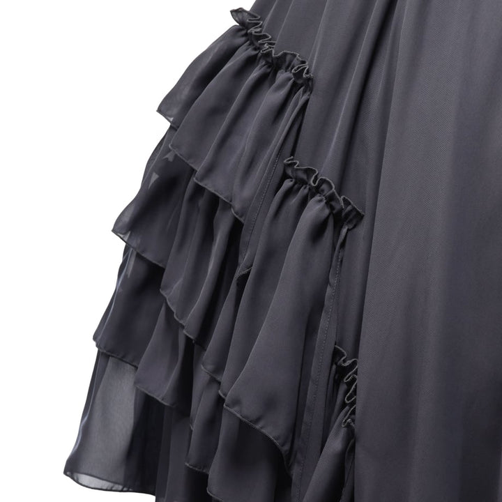 【Sheglit 】アシンメトリーフリルスカート Chick スカート Asymmetrical Ruffle Skirt / アシンメトリーフリル
