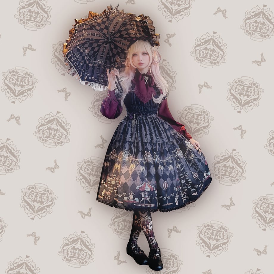 真夜中のパルコフェリーチェ ティアードスカート | Enchantlic