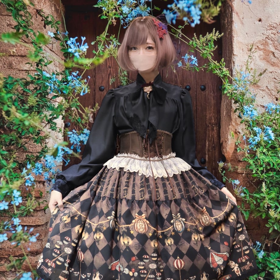 真夜中のパルコフェリーチェ ティアードスカート | Enchantlic