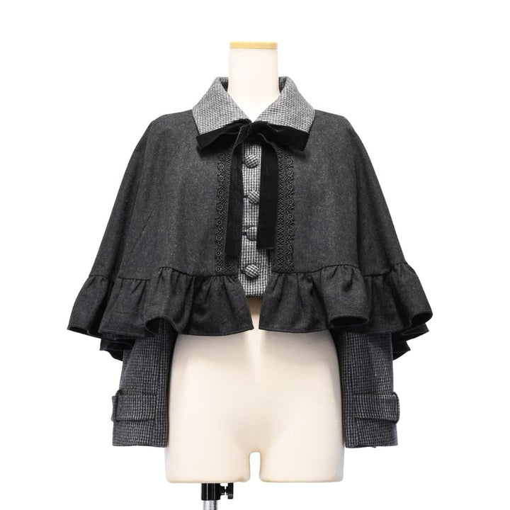 Sheglit Gretel ショートケープコート　ダークパープル fit_cover_w_920_h_920_68_1d322