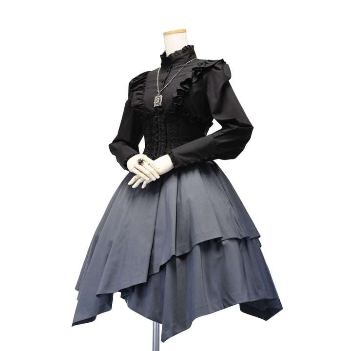 Sheglit シェグリッド イレギュラータックスカート 低 価格ファッション - Sheglit シェグリッド イレギュラータックスカート