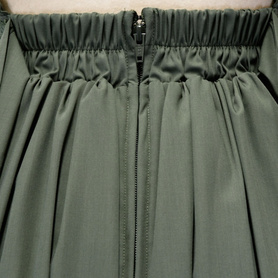 シェグリット　Del Fiore フレアスカート モスグリーン シェグリット Del Fiore フレアスカート モスグリーン
