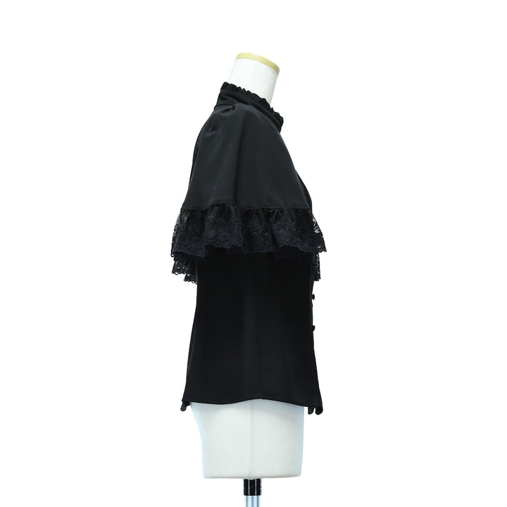 ATELIER BOZ - 【Sheglit】 Sacred ケープブラウス img_aede125e6d7bed4db3c5ca594f