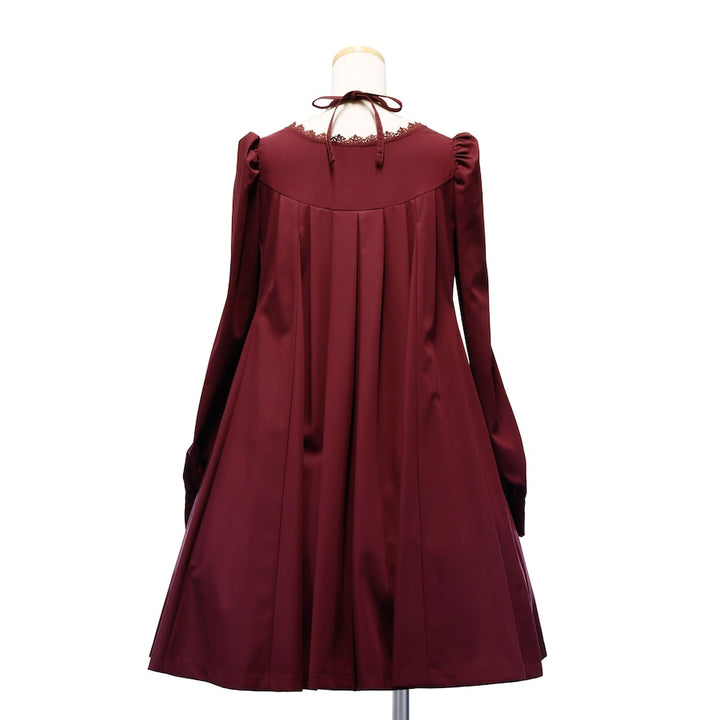 Sheglit クロスリボンフレアワンピース　パープル クロスリボンフレアワンピース | Sheglit | ロリータ ゴスロリ