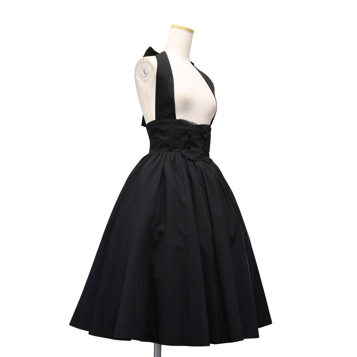 新品タグ付き sheglit ジャガード コルセット スカート ブラック 黒