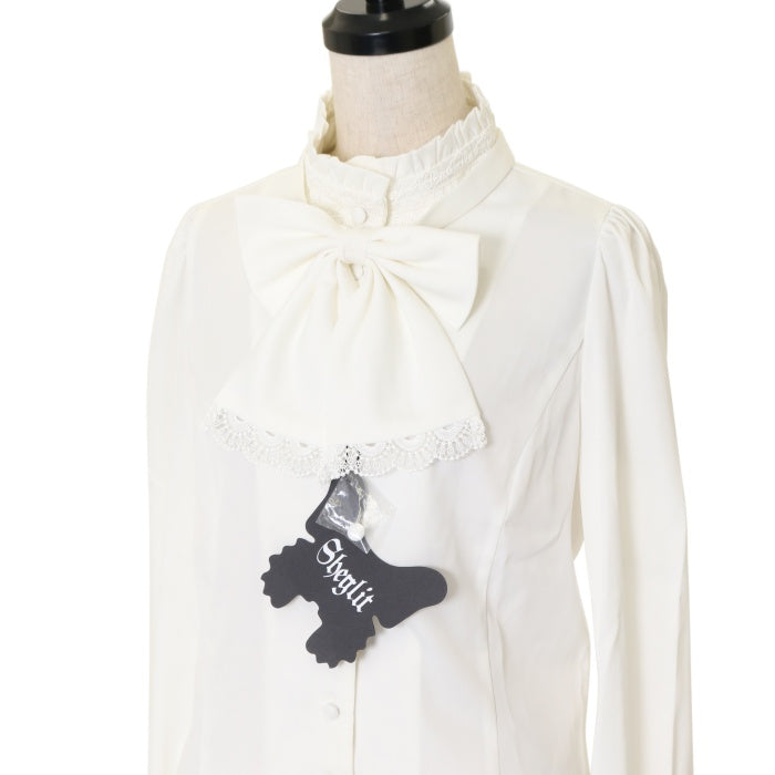 Sheglit】Nightmareブラウス 白 M タグ付き新品 2025年最新】sheglit