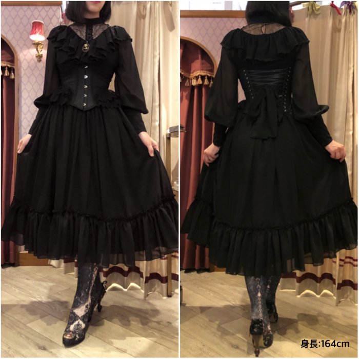 ヴィクトリアンワンピース | abilletage | ロリータ ゴスロリ ゴシック