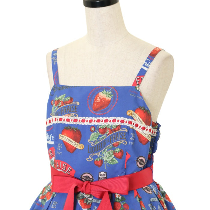 に*子様 Emily Temple cute ストロベリーキャミソールワンピース USED】Vintage Strawberry キャミソールワンピース | Emily Temple