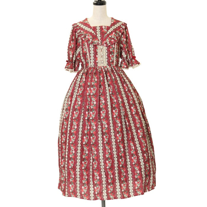 USED】【Mサイズ】ローズベリーガーデンワンピース | axes femme 