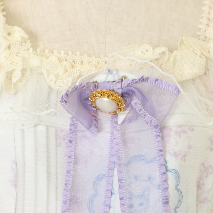 USED】Salon de thé Minette柄 Macaron ジャンパースカート | BABY
