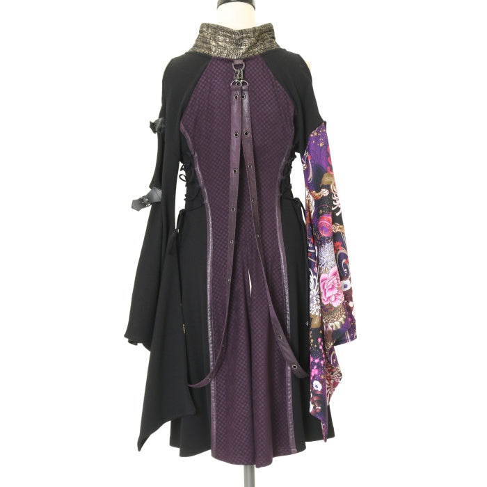 Qutie Frash チャイナ着物ロングカーデ Qutie Frash チャイナ着物ロングカーデ カーディガン / Cardigan