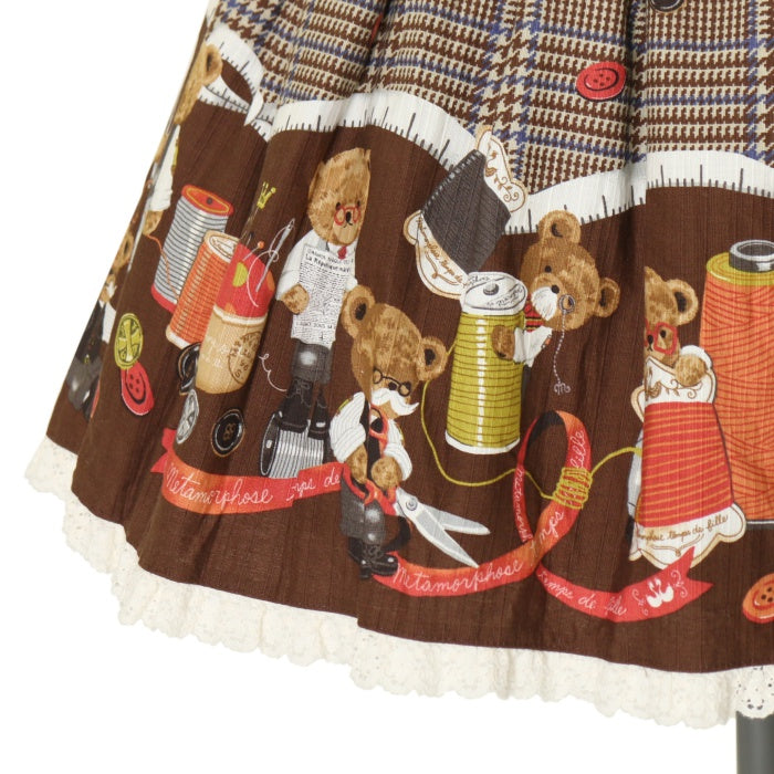 メタモ　tailor`s bearスカート USED】tailor's bear ミニスカート | metamorphose | ロリータ