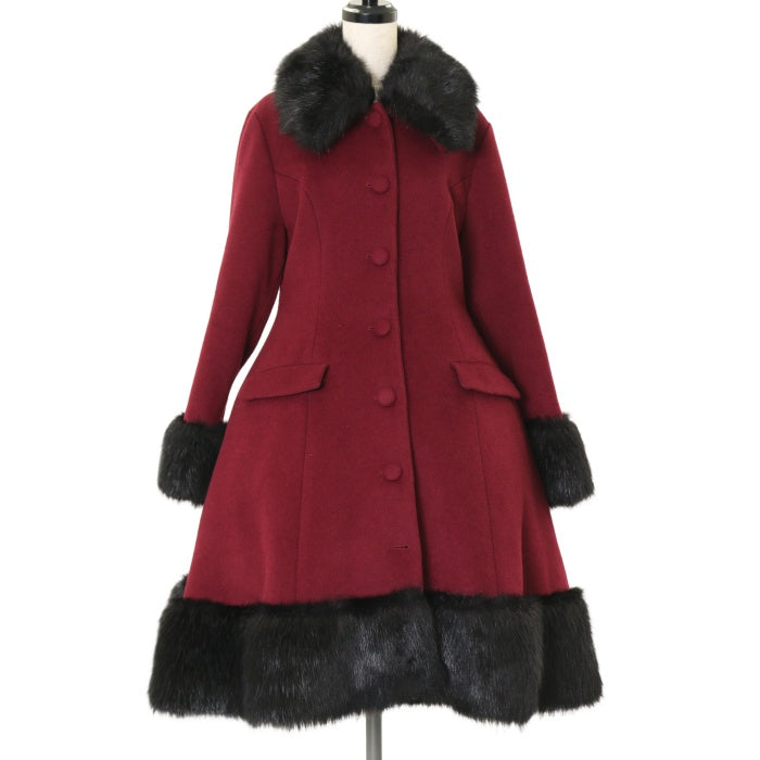USED】ケープ付きファーコート | ATELIER-PIERROT | ロリータ ゴスロリ