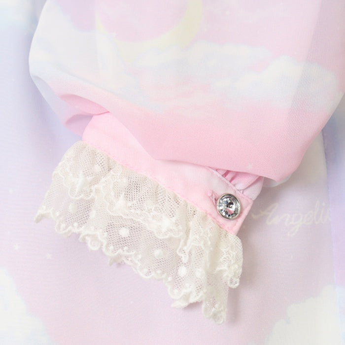 USED】Misty Sky Brilliant Color ワンピース Set（サックス